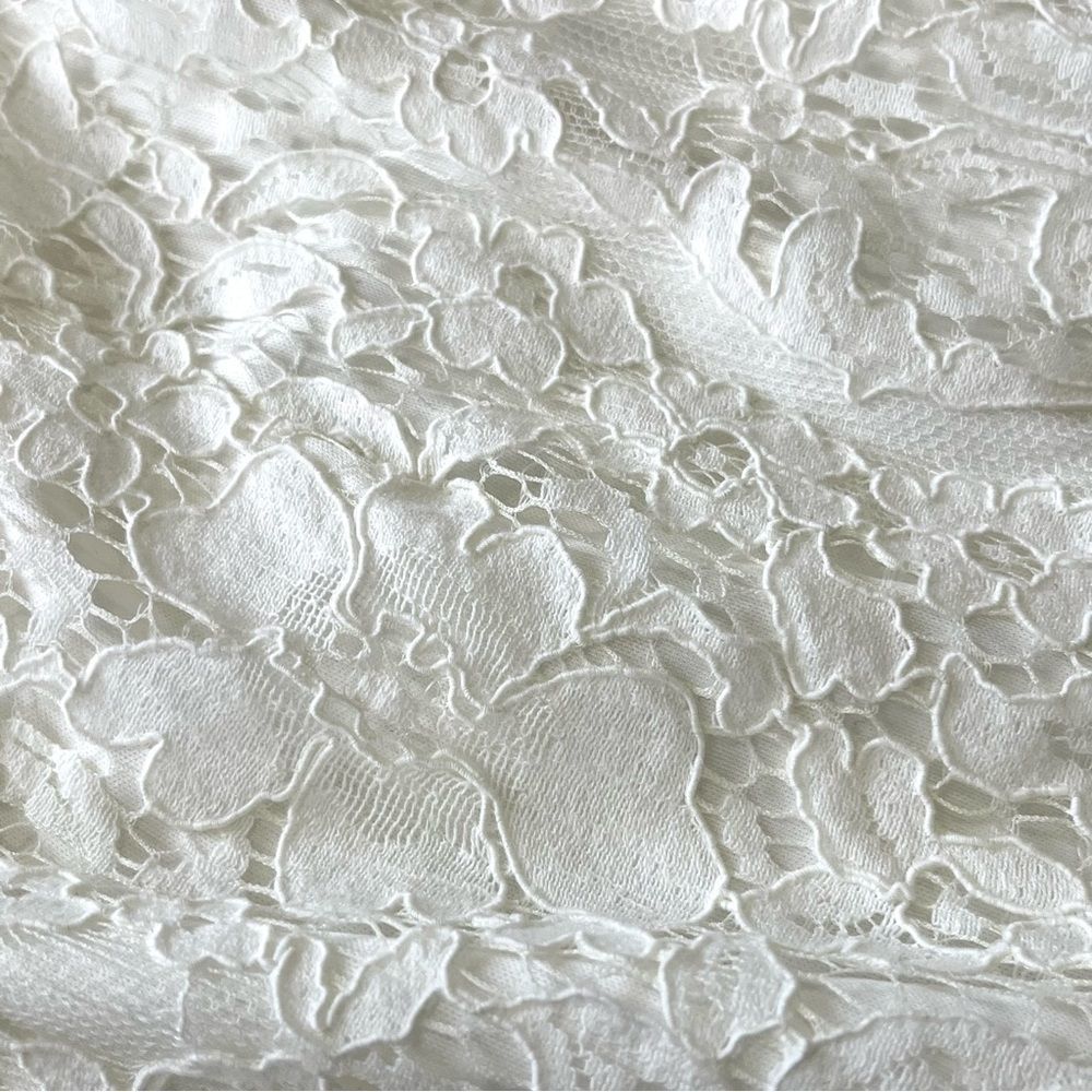 Lulu's White Lace V-Neck Cutout Mini Dress - Picture 11 of 11